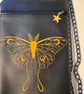 Celestial Moth – Embroidered Crossbody Bag - Image 2