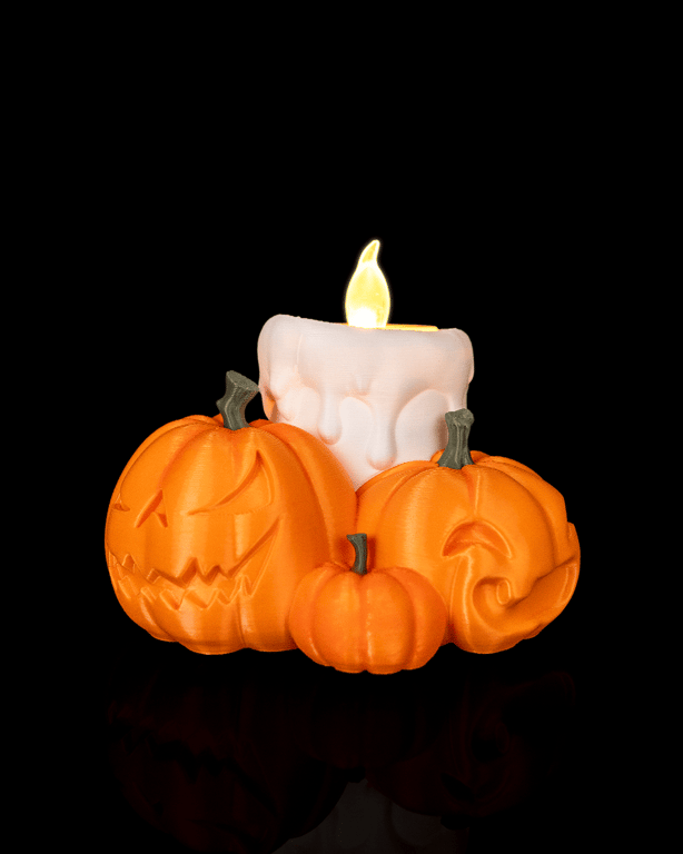 Candlelight Pumpkins – 3D Printed Halloween Table Lamp