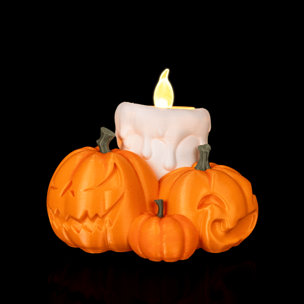 Candlelight Pumpkins – 3D Printed Halloween Table Lamp