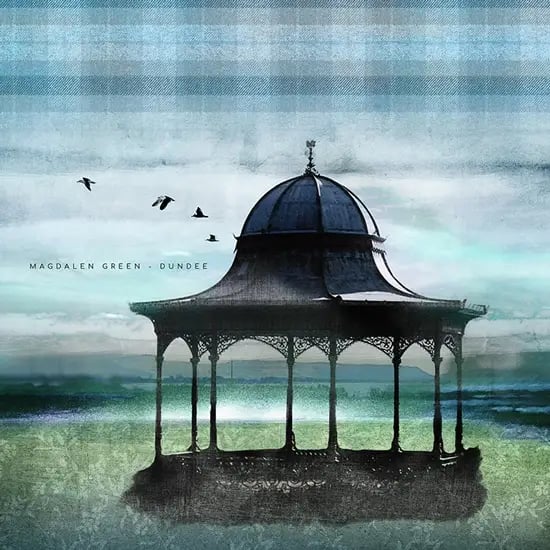 Magdalen Green, Dundee Archival art print by Scottish artist Carol McEwan