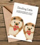 Blank card all occassions Hedgehog cute card blank card - Image 3