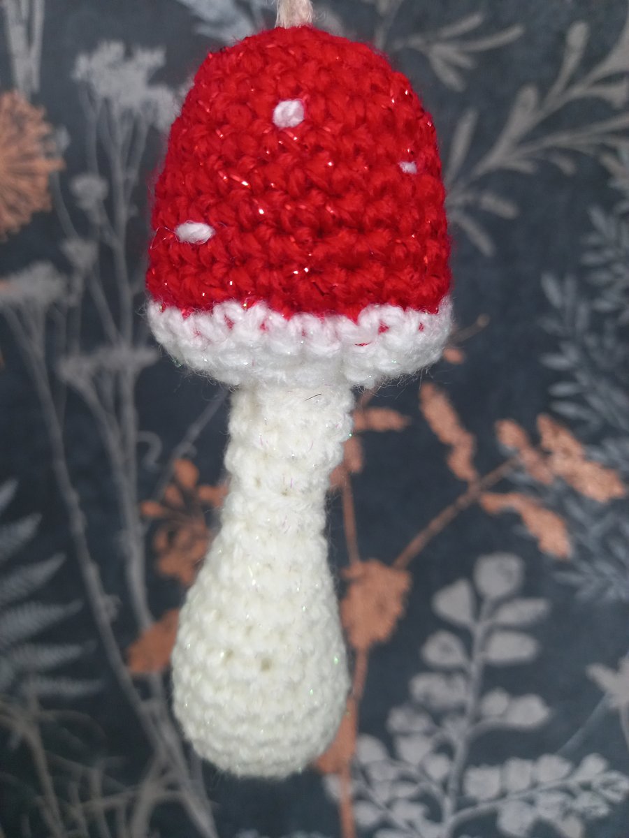 Mushroom ornament 