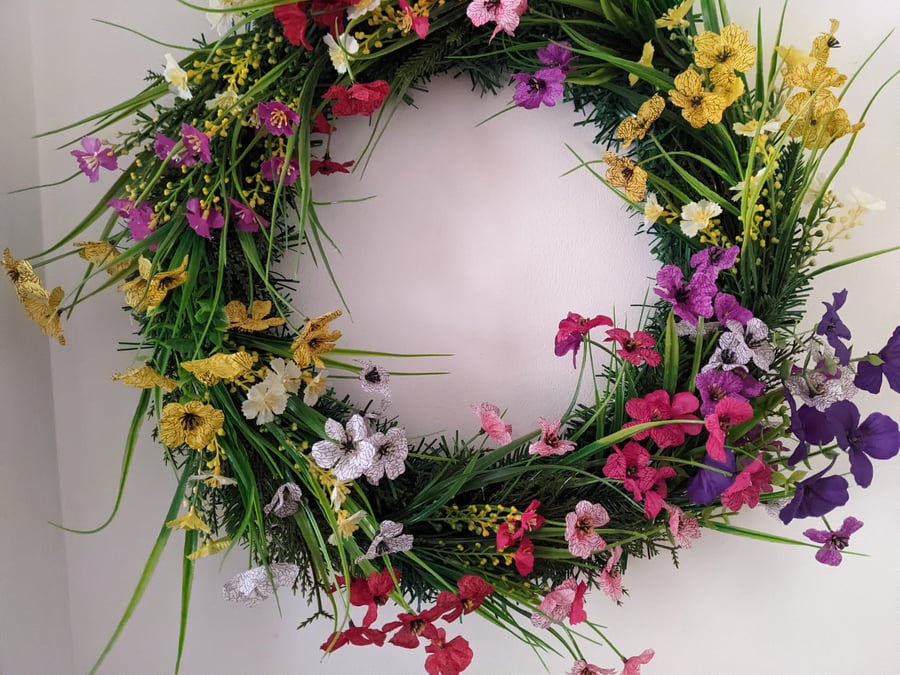 Wildflower Wreath