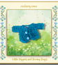 Little Nippers and Bunny Hugs Turquoise Cardigan 