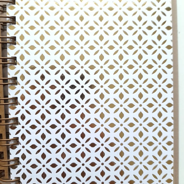 A6 Neutral Coloured junk journal - notebook