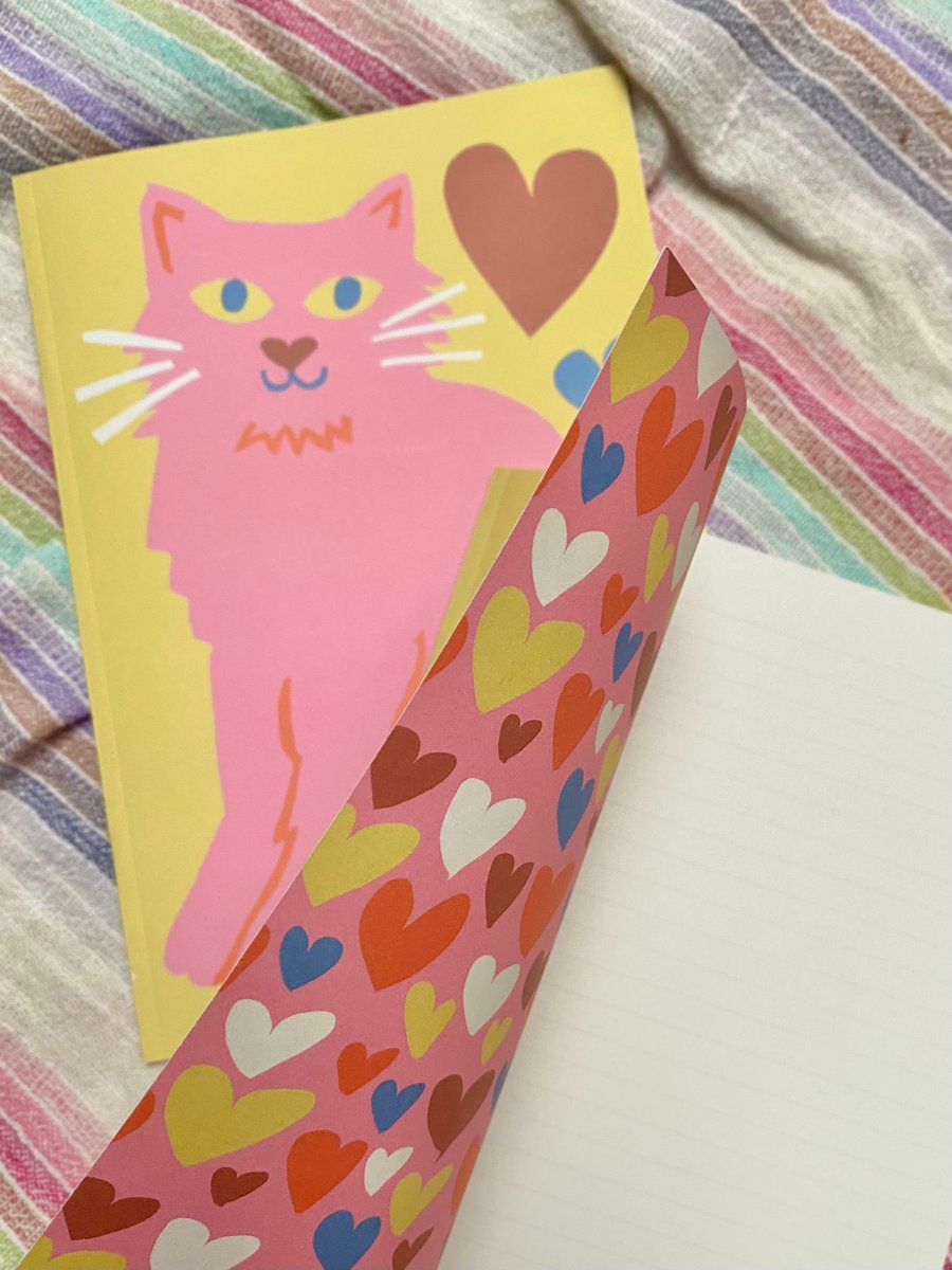 A5 cat notebook