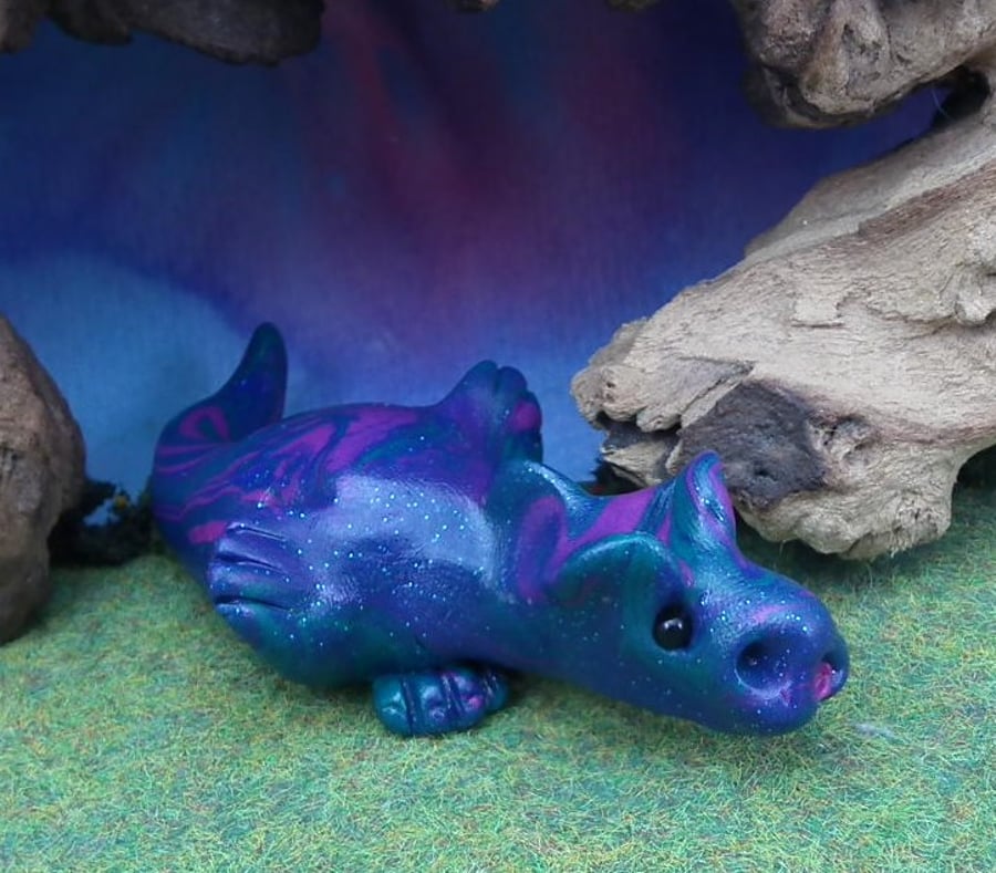 Empress Dragon 'Meerah' OOAK Sculpt by artist Ann Galvin Gnome Village