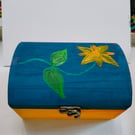 Wooden jewellery box