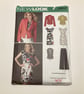 Sewing pattern, uncut, New Look K6013, jacket, trousers, dress, waistcoat