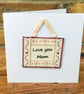 Mother’s Day Card, Mum Birthday card, Handmade Mum card & keepsake gift - Image 1