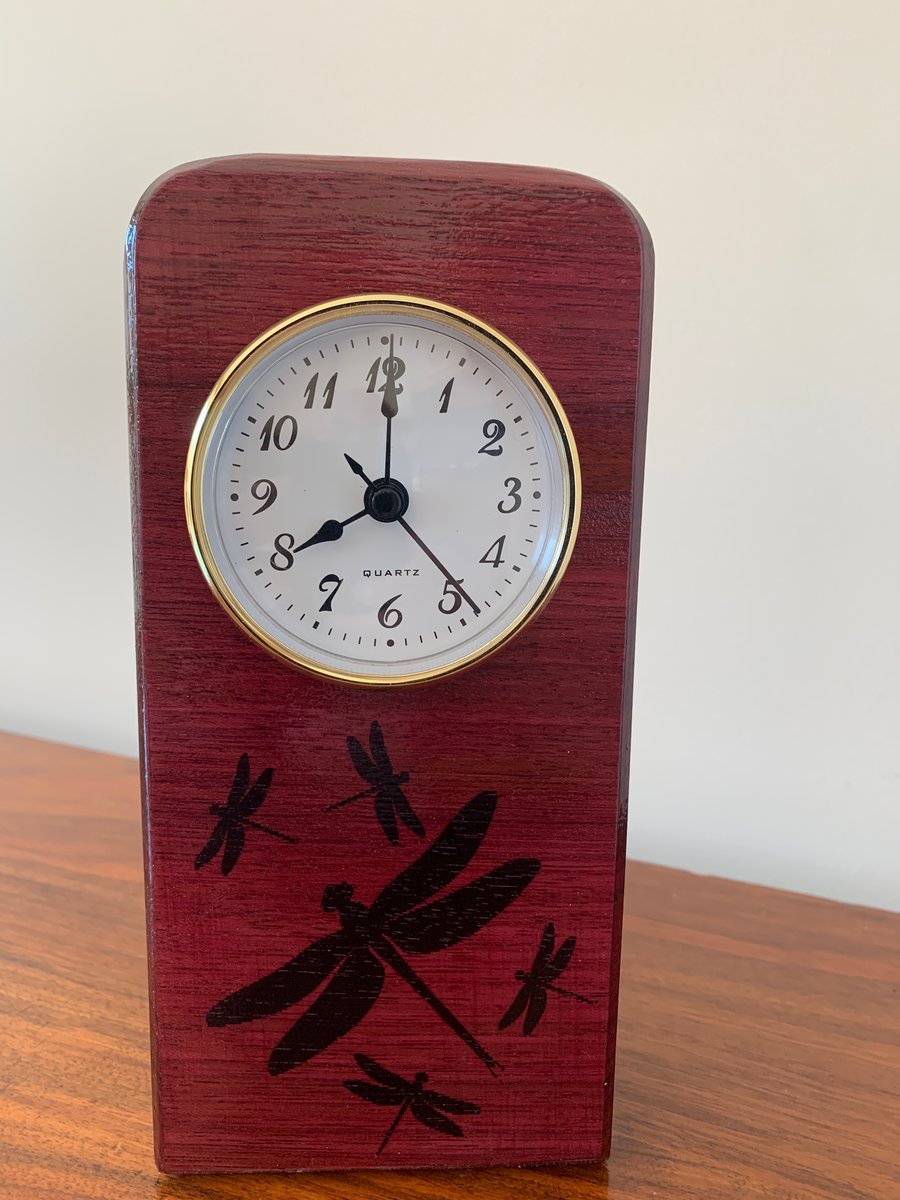 Indian rosewood Clock 