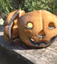 Orange pumpkin tea light - Image 2