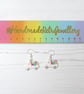 Easter Egg truck earrings - Image 4