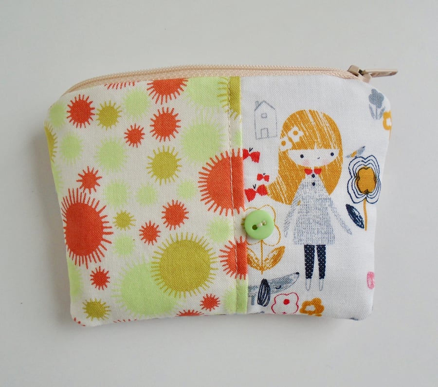  CLEARANCE   Cotton Coin Purse 