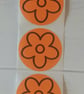 'Lazy Daisy'Thermal Printed Stickers (84O)