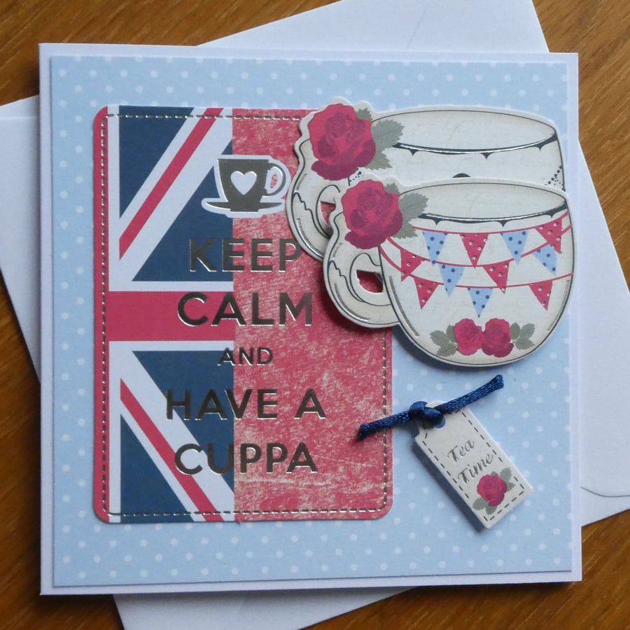 Keep Calm and Have a Cuppa Card