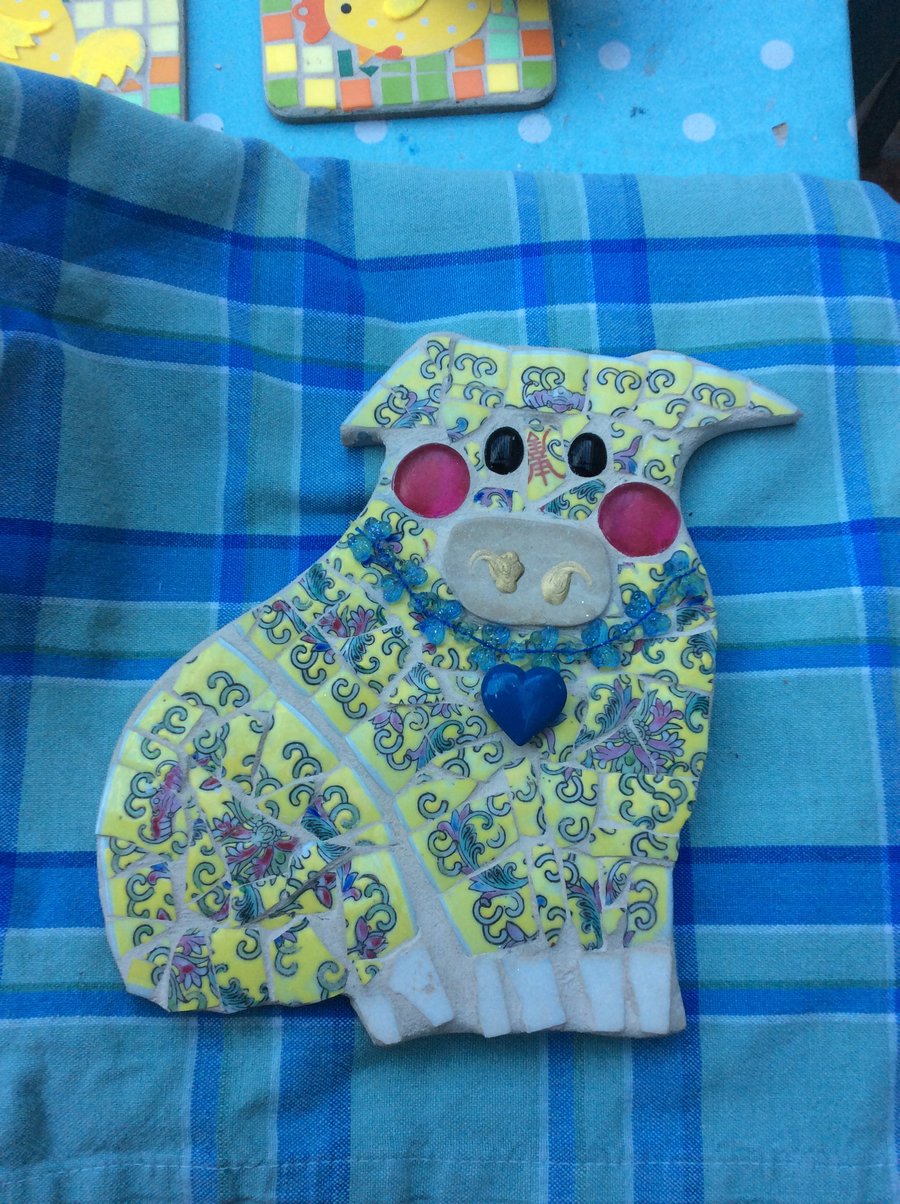 Mosaic Chinese Pig