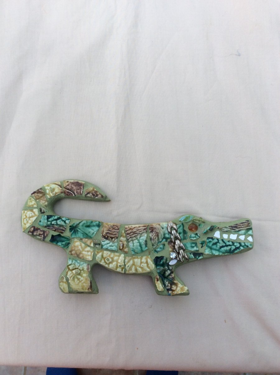 Mosaic Crocodile