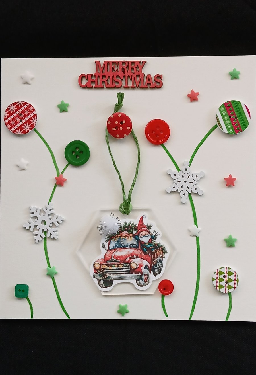 Handmade Christmas card and Decoration 