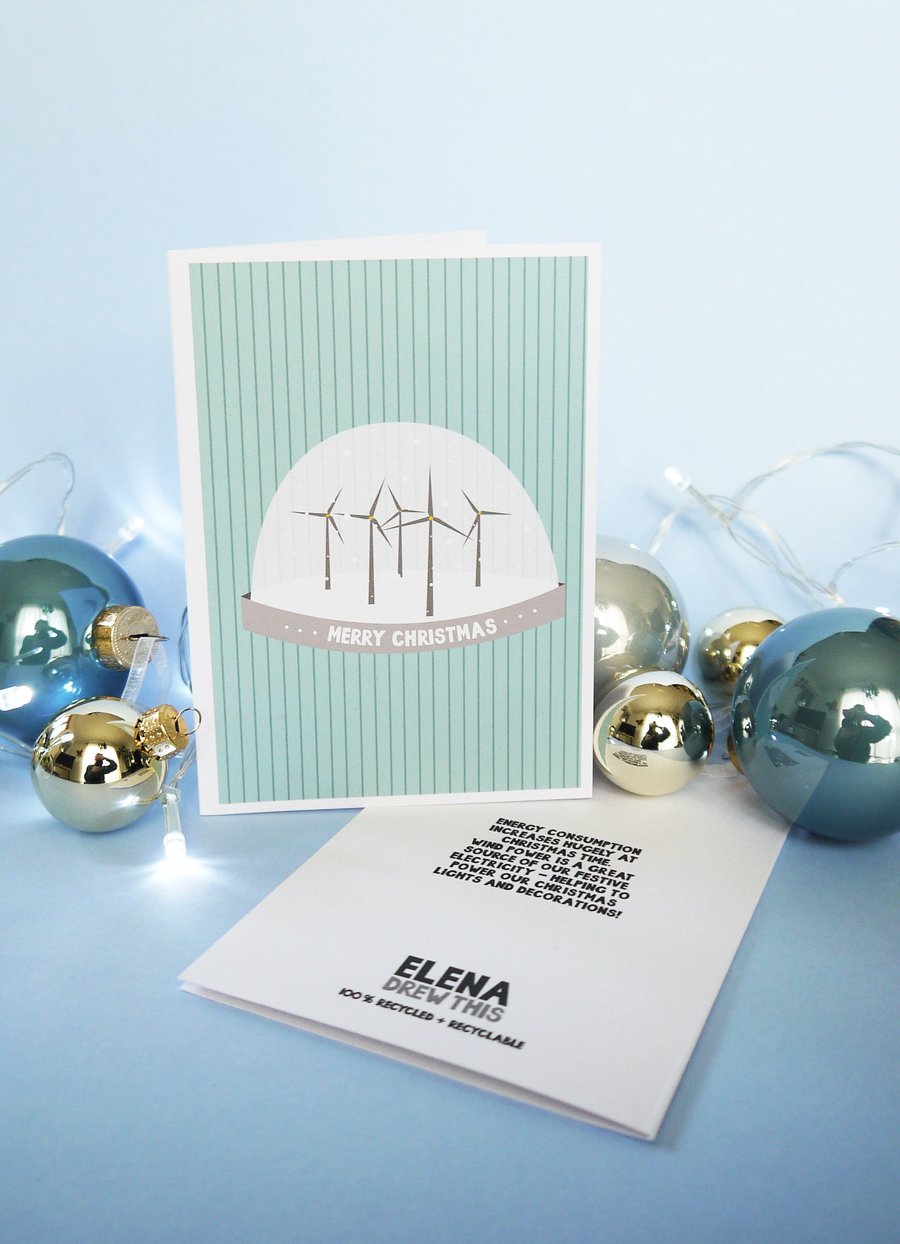 Snow Globe: Educational Christmas Card