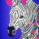 Zebra Fine Art Giclee Print