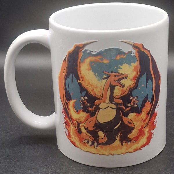 New Charizard Mug Pokemon Fan Art