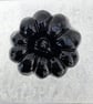 Hand Painted Ceramic Black Pumpkin - Image 3