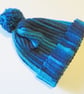 Blue Handmade Crochet Hat