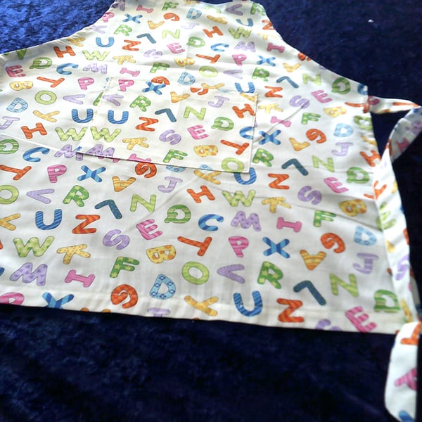 Alphabet Children's Apron