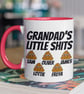 Grandad's Gift Personalised Grandad's Little Sh... Mug Funny Present for Grandad - Image 1