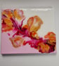 (12) Acrylic Art featuring Pink Blooms, Dancing Flow - Image 1