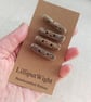 Four driftwood toggle buttons - Image 5