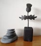 Hand forged thistle sculpture, handmade by Scottish blacksmith - Image 3