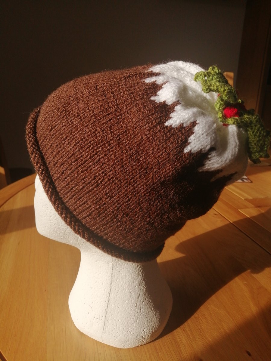 Child's Christmas Pudding Hat