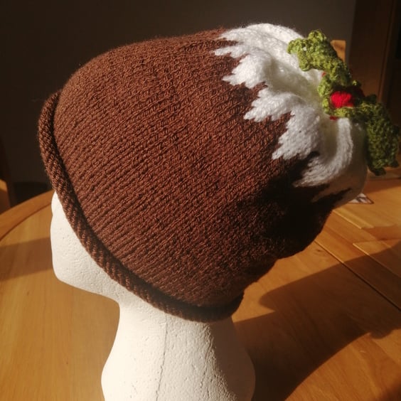 Child's Christmas Pudding Hat