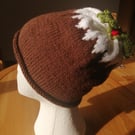 Child's Christmas Pudding Hat
