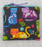 Small purse, coin purse, cats. - Image 6