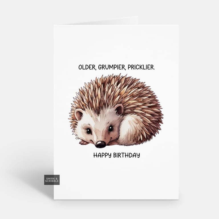 Unique Funny Birthday Card For Him Or Her 