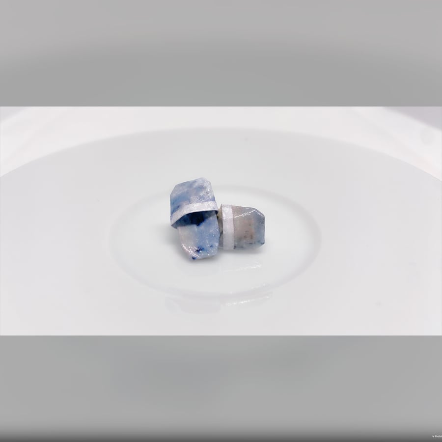 Origami Slippers Earrings, Paper Slippers Earrings, Tiny Stud Earrings, Slippers