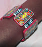 Retro-Punk Designer Cuff Bracelet - Handmade - Unique and Original - Image 2