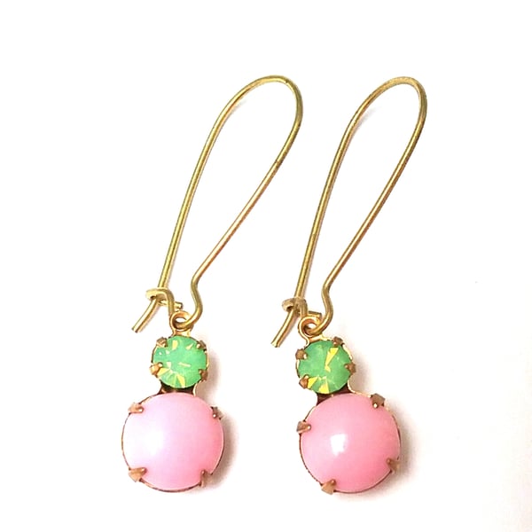 Vintage Glass Earrings