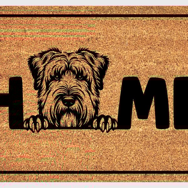 Wheaten Terrier Home Door Mat No.1 - Wheaten Terrier Welcome Mat - 3 Sizes