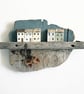 Driftwood harbour wall art.