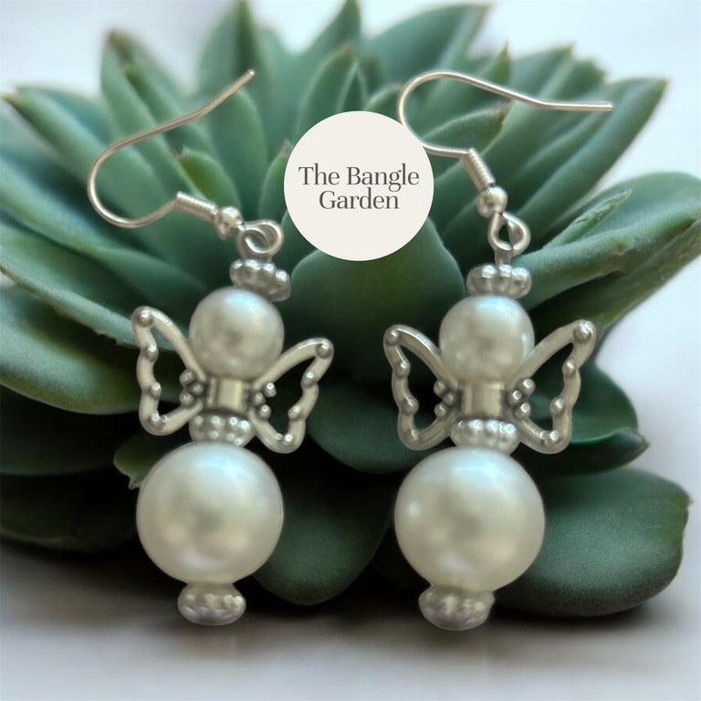 Angel Bead Earrings in a Variety of Colours