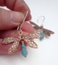 Dragonfly earrings - Image 4