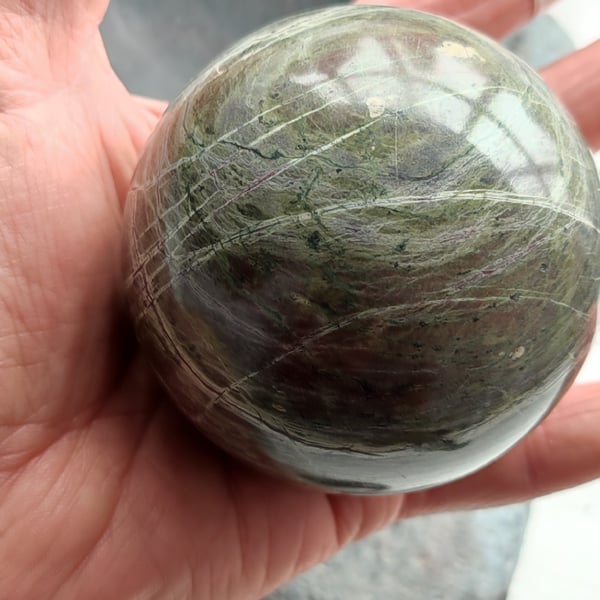 Cornish Serpentine Sphere