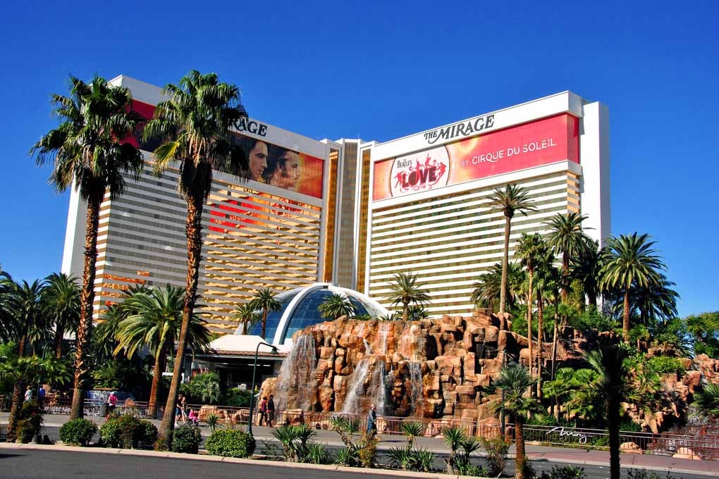 Mirage Hotel Las Vegas America Photograph Print