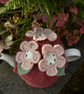 Pink Flower Tea Cosy, Old Rose Teapot Cozy - Image 2