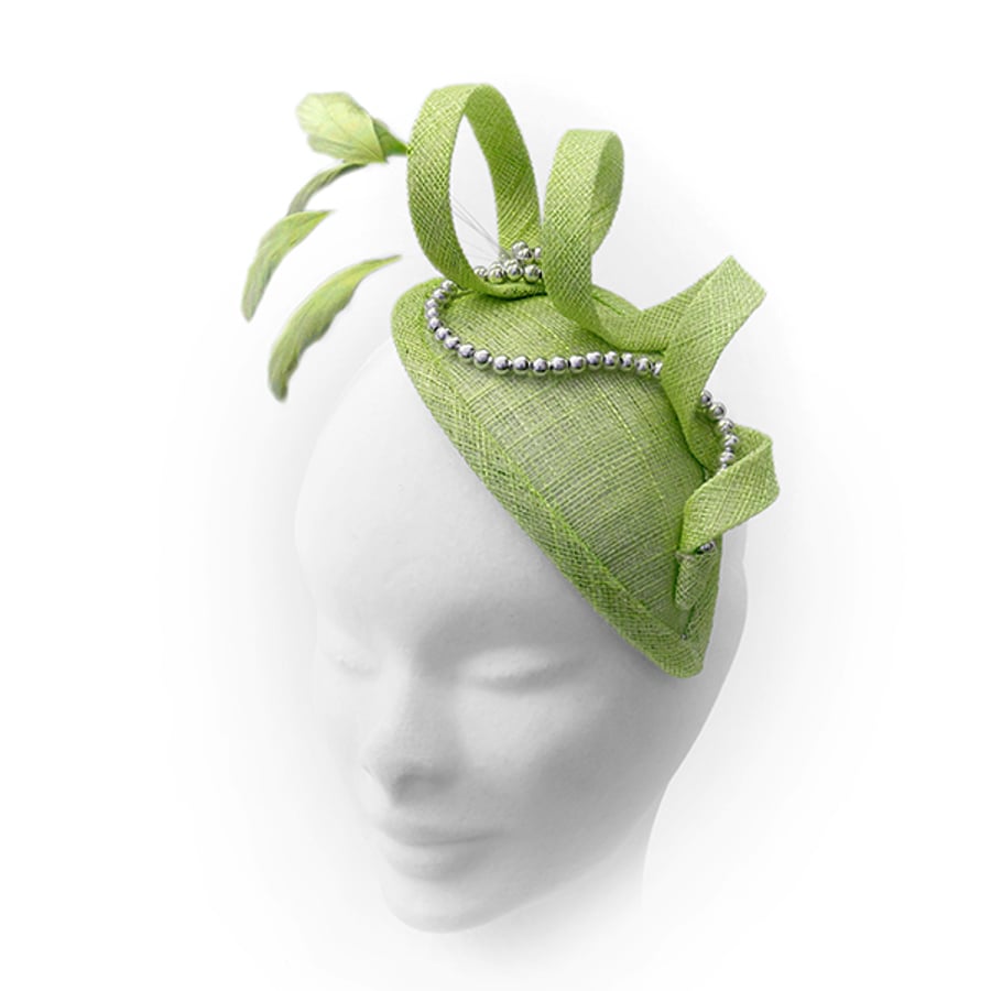 "Myrtle".....Sinamay Fascinator