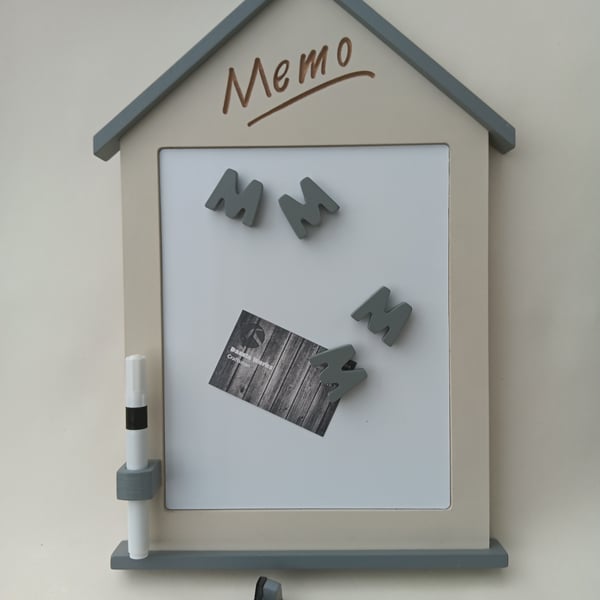 Wipeable Magnetic Memo Board